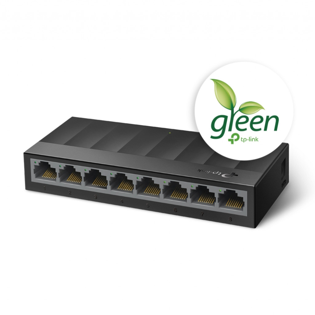 سوئیچ شبکه 8 پورت تی پی لینک مدل LS1008G